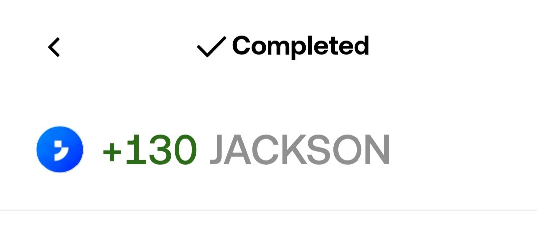 Reward received 🎁 
Thank you Jackson 😊 
Truly appreciated 
<a href="/JacksonProtocol/">Jackson.io (🦈,💧)</a> 
<a href="/JacksonSharkz/">Shark Hub🦈 Jackson.io</a>