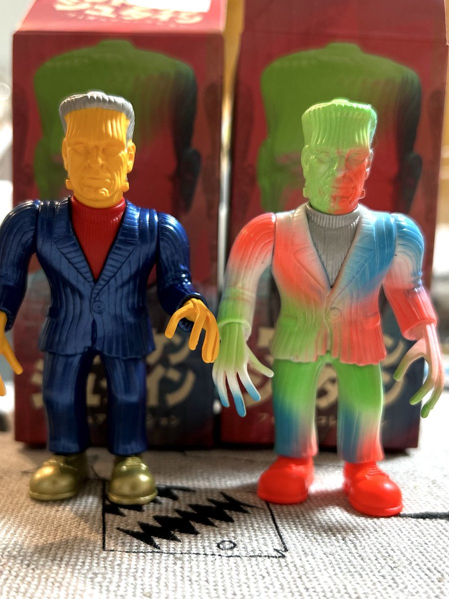 初ソフビ ウドンケンシュタイン フラッと立ち寄ったホビーショップで