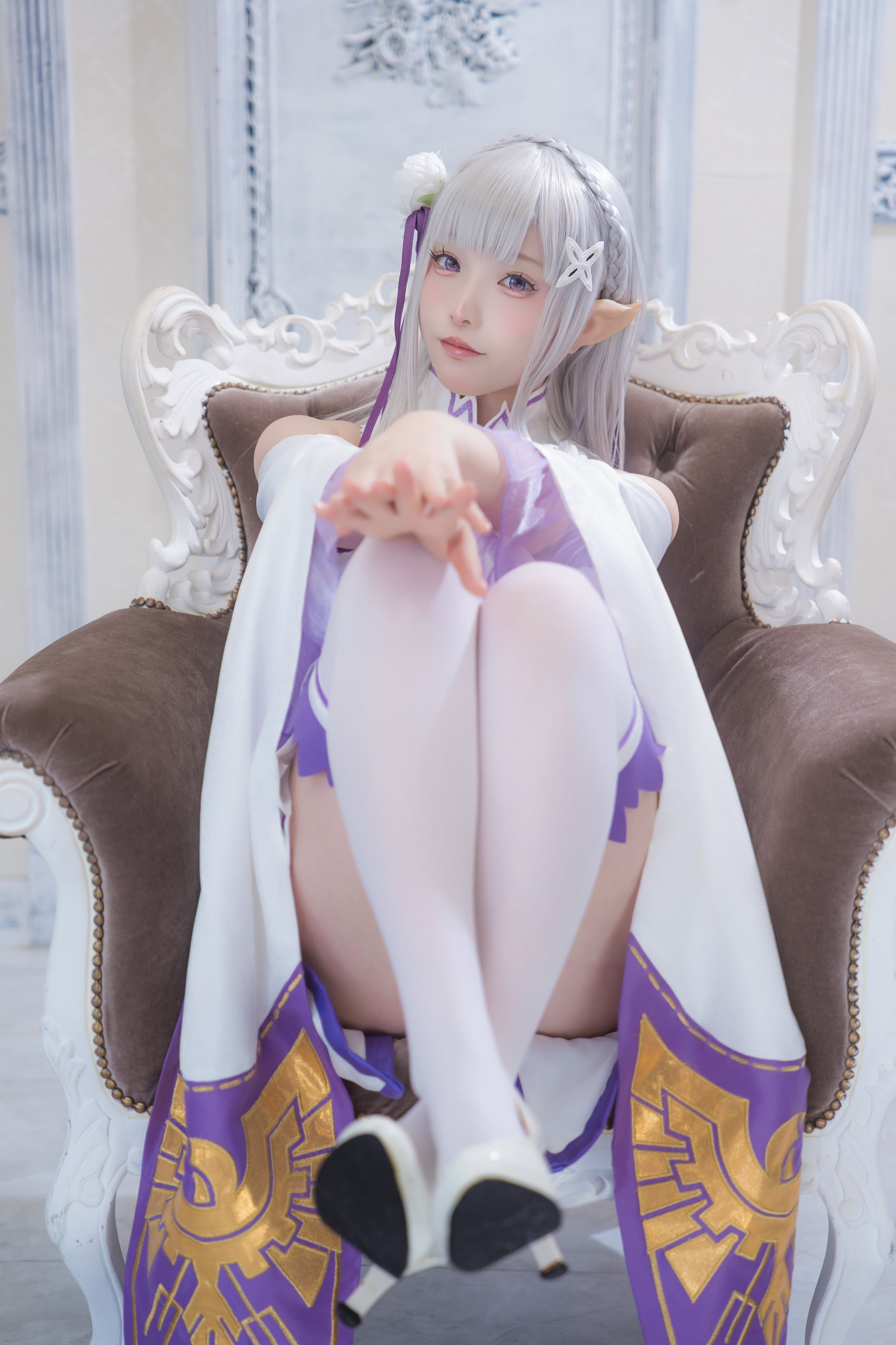 Cosplay Emilia Re:Zero
