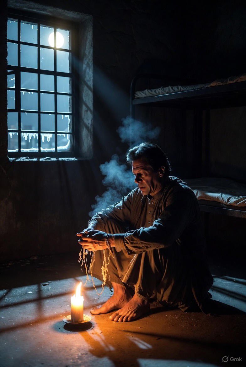 دسمبر کی ٹھٹھرتی راتوں میں ٹھنڈی دیواروں کے پیچھے قید اس قوم کی آزادی کا خواب دیکھنے والا مظلوم لیڈر