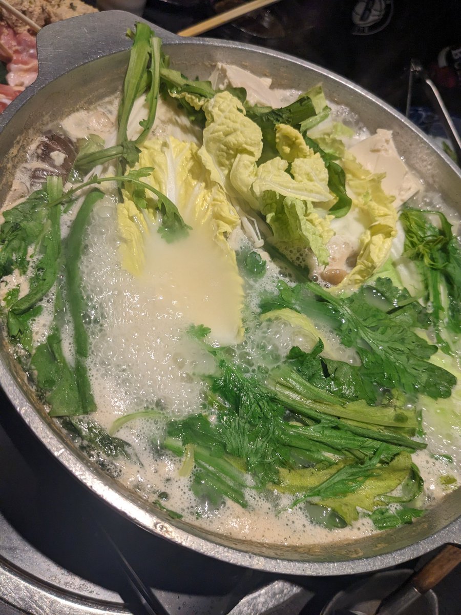 九州水炊き👍
めちゃくちゃうまいよな！