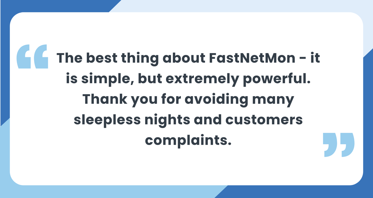 FastNetMon's tweet photo. FastNetMon + 10 lines of bash = real-time protection. One hosting provider avoids outages and sleep loss with smart automation.
Want to share your story with us? https://t.co/KLx2Are9gg
#FastNetMon #CustomerStory #NetworkSecurity #DDoSProtection #DDosMitigation #CyberSecurity https://t.co/cyEcBzFEb5