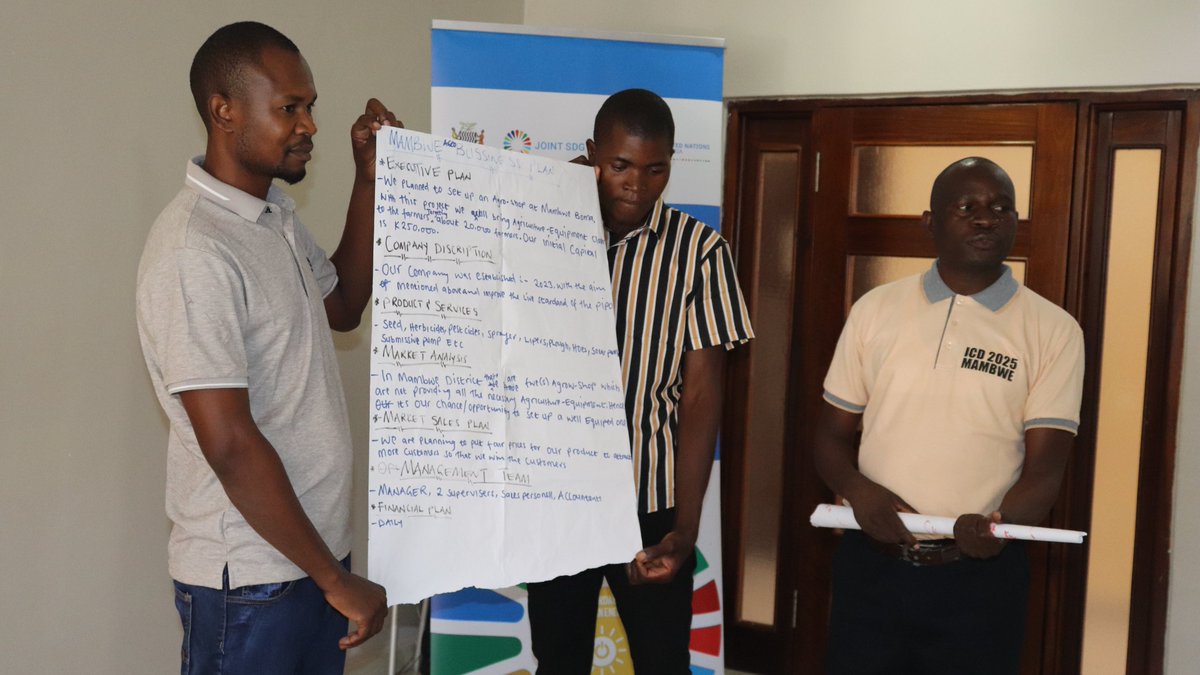 ilolusaka's tweet photo. ✅ It's a wrap!  3-day #MSMEs training in Chipata 🇿🇲 under #UN @JointSDGFund 'Accelerating deployment &amp; adoption of #renewable energy technologies in Zambia'. Implemented by @ILO, @UNDPZambia &amp; @unicefzambia aims to strengthen MSMEs resilience &amp; accelerate progress towards #SDGs. https://t.co/PEFXKwGl8g