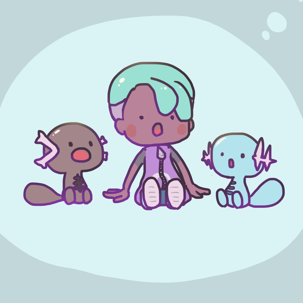 ぽこポケ特別映像にちらっと映るウパーっぽい子かわいい