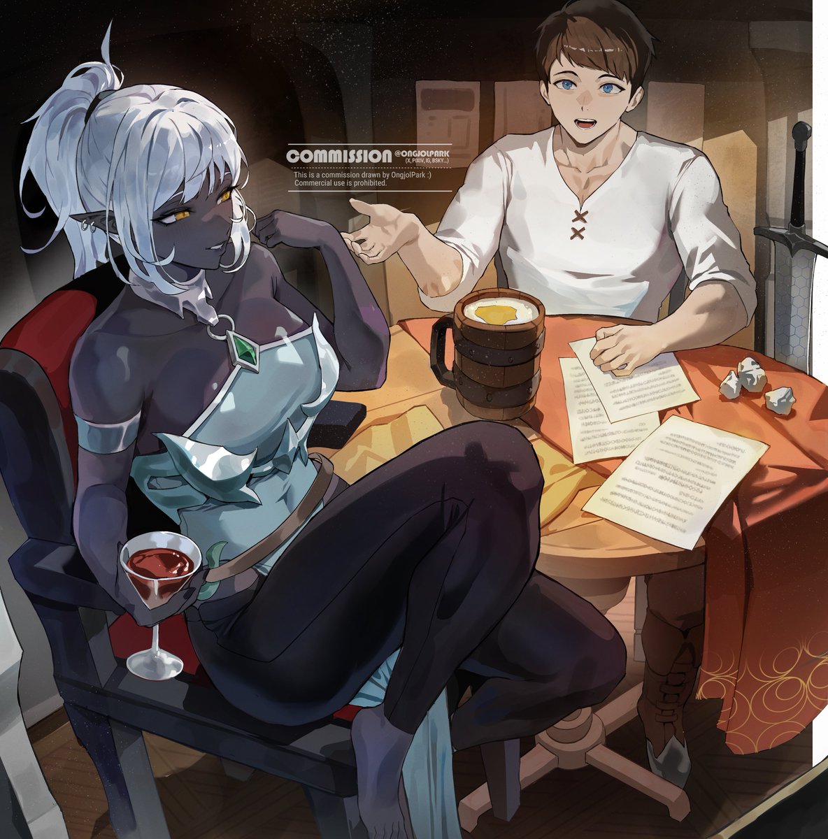 OCs for cm:)
#Commission