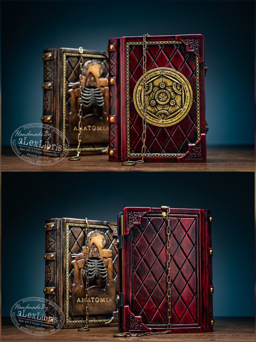 aLexLibris's tweet image. Soon in the shop...

#alchemist #transformation #magician #transmutation #healing #improvement #motivation #creation #art #artisan #craft #bookbinding #bookcover