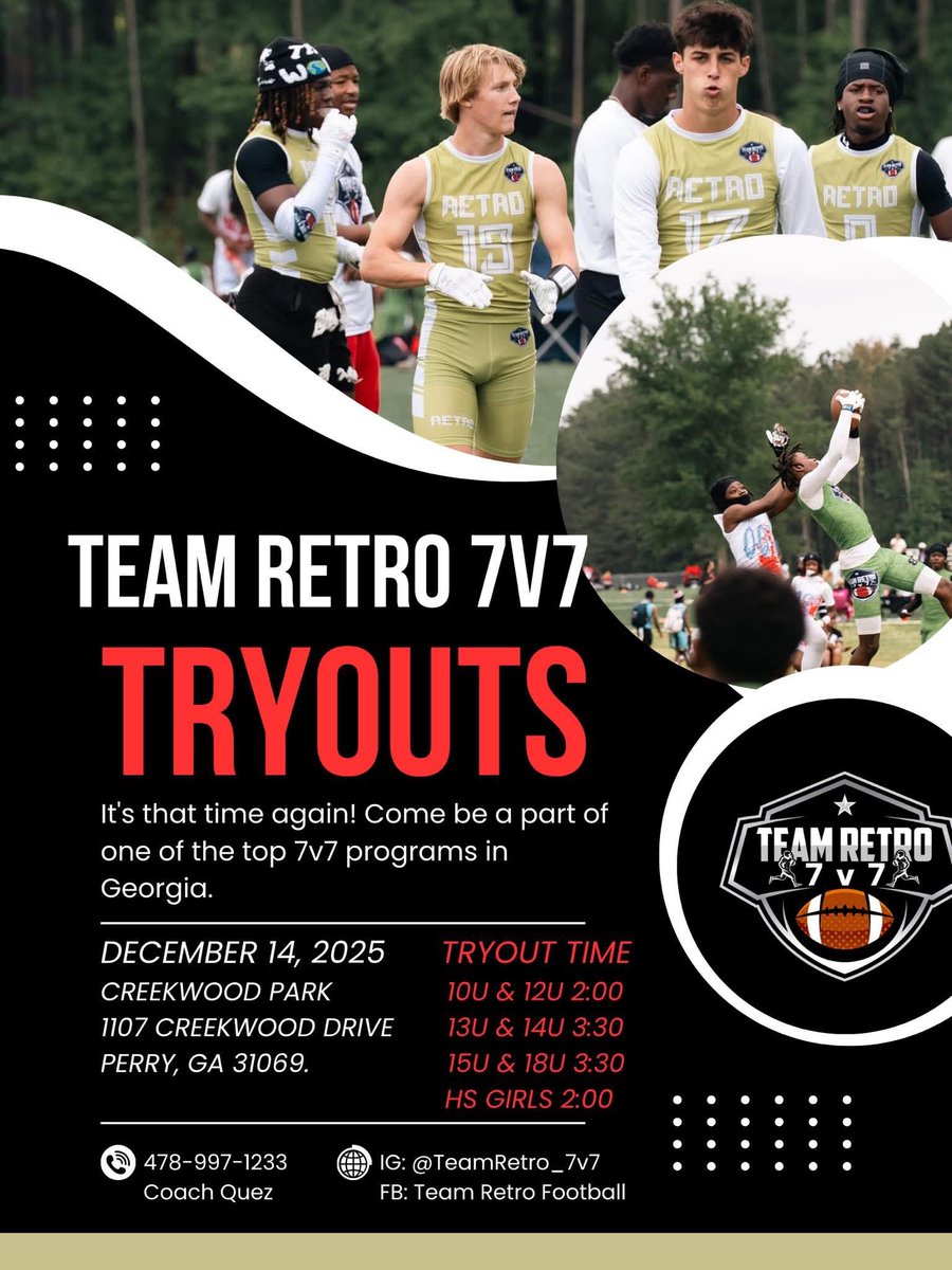 Team Retro 7v7 tweet media