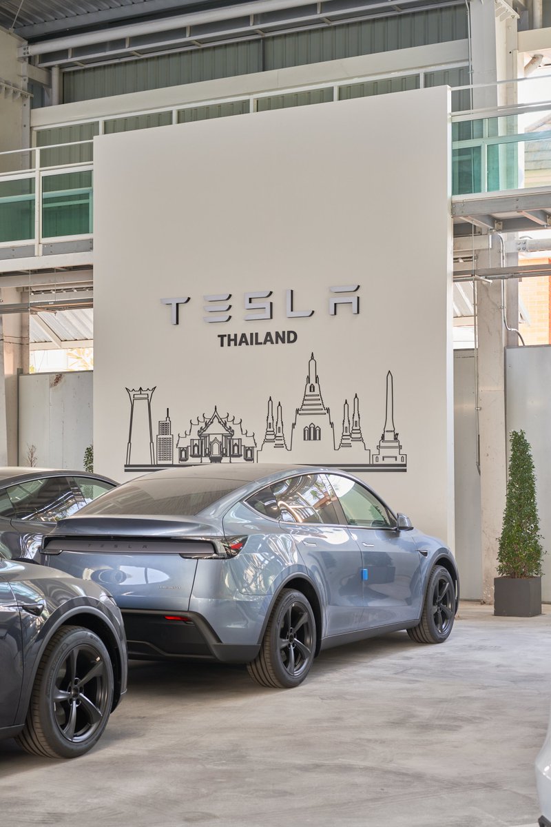 At Tesla service center today.