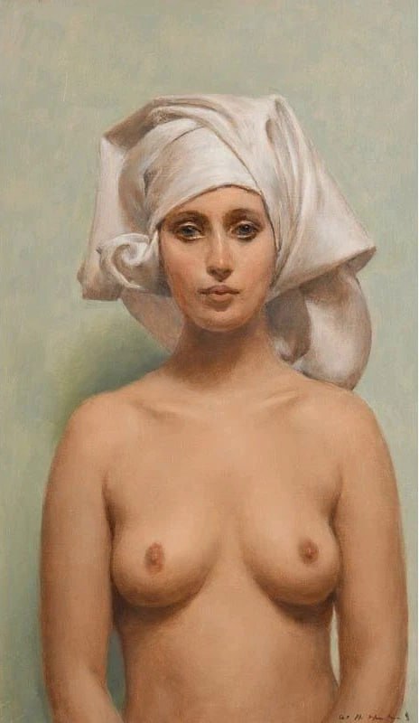 Вернисаж современного искусства

"Белый шарф"

🎨Гарри Холланд (Великобритания, р. 1941)