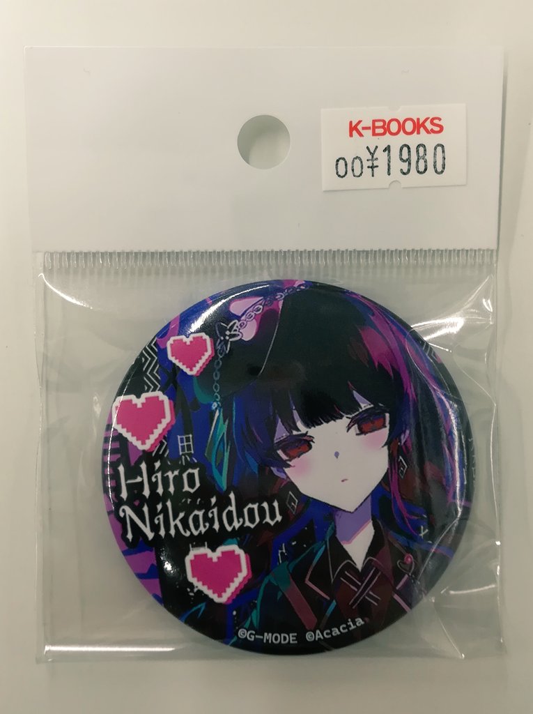 入荷情報】 はのうら 配信者精舎ノ裏垢迷宮 缶バッジ入荷しました