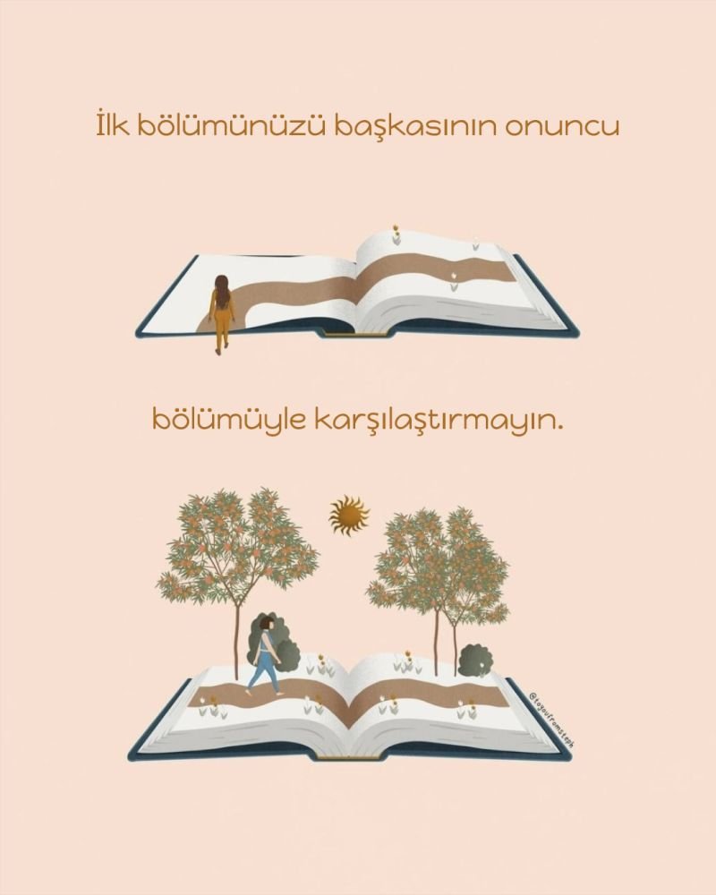 kegundogdu's tweet image. Hayatınızın ilk bölümünü başkasının onuncu bölümüyle karşılaştırmayın.
Herkesin yolculuğu farklıdır.

Sıfırdan başlamak bir eksiklik değil, yeni bir fırsattır.
Yeni yola çıkacak cesareti kendinizde bulun.