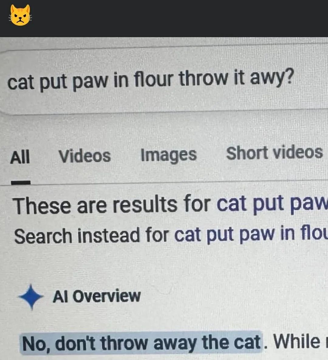 AI being dumb (@chatgptlunatics) on Twitter photo 