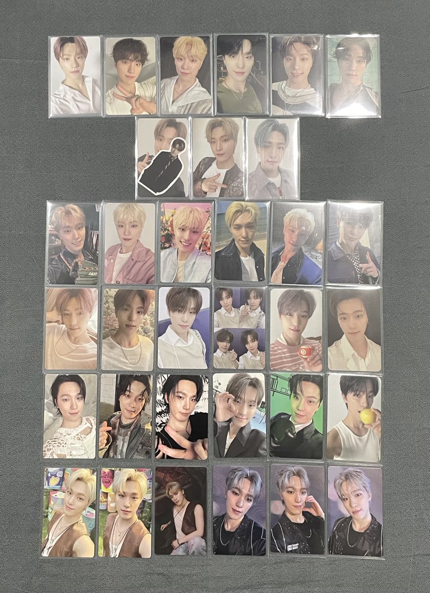 yyuace's tweet photo. wts lfb ph

svt soonchan set
— hoshi set: ₱1.5k | dino set: ₱1.2k
— take all for ₱2.5k + sf
— payo (prio) or 1 week dop w/ 50% nrdp
— mostly non-album / pob / ld pcs

🏷️ seventeen scoups jeonghan joshua jun hoshi wonwoo woozi the8 mingyu dk seungkwan vernon dino photocard qs https://t.co/BSZeK6kA1M