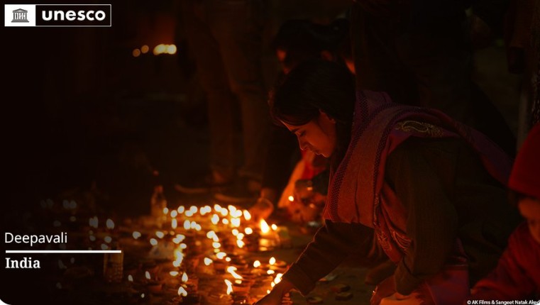 A historic day! Deepavali is now on UNESCO’s Intangible Cultural Heritage list. A global honour for India’s festival of light, joy and cultural unity. ✨🙏 #UNESCO #Deepavali #India
