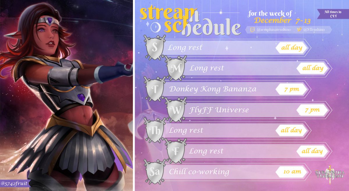 Seraphina Tenshino | Holy Knight VTuber tweet media