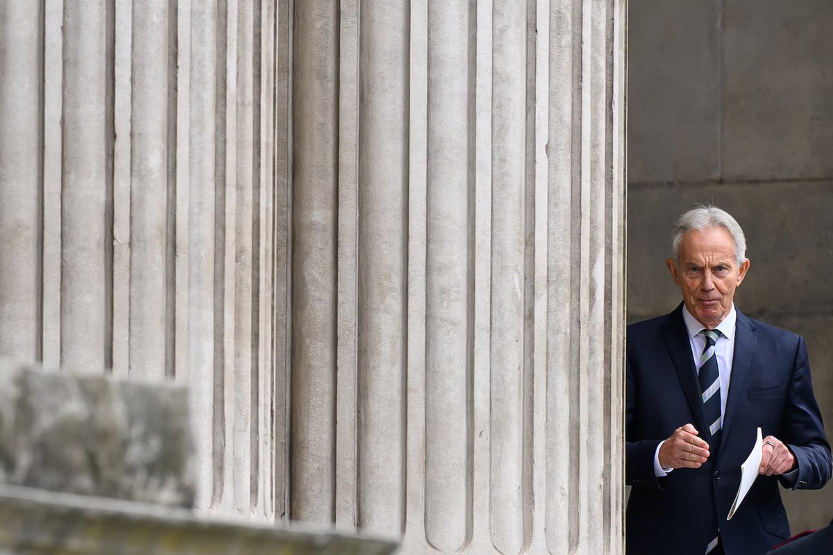 TheDarkBox71's tweet image. Investigation reveals that Saudi diplomatic pressure convinced the United States to remove Tony Blair from consideration for the leadership of the proposed Gaza governing council, widening the political distance between Washington and Abu Dhabi.

  According to Dark Box sources,…