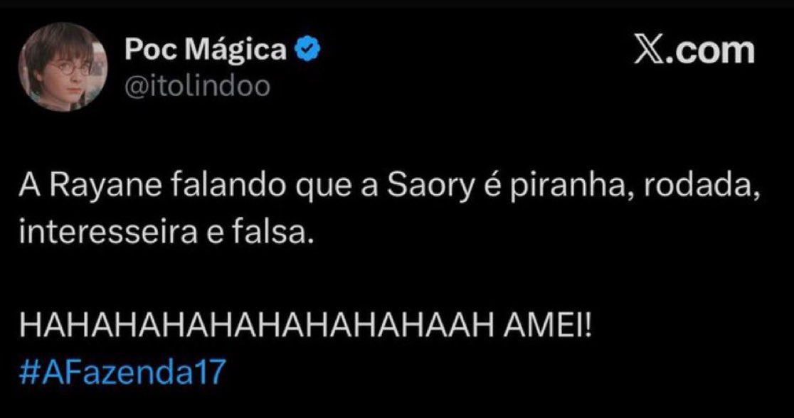 queremos o fabiano chamando a duda de piranha e rodada pra carol rir e amar