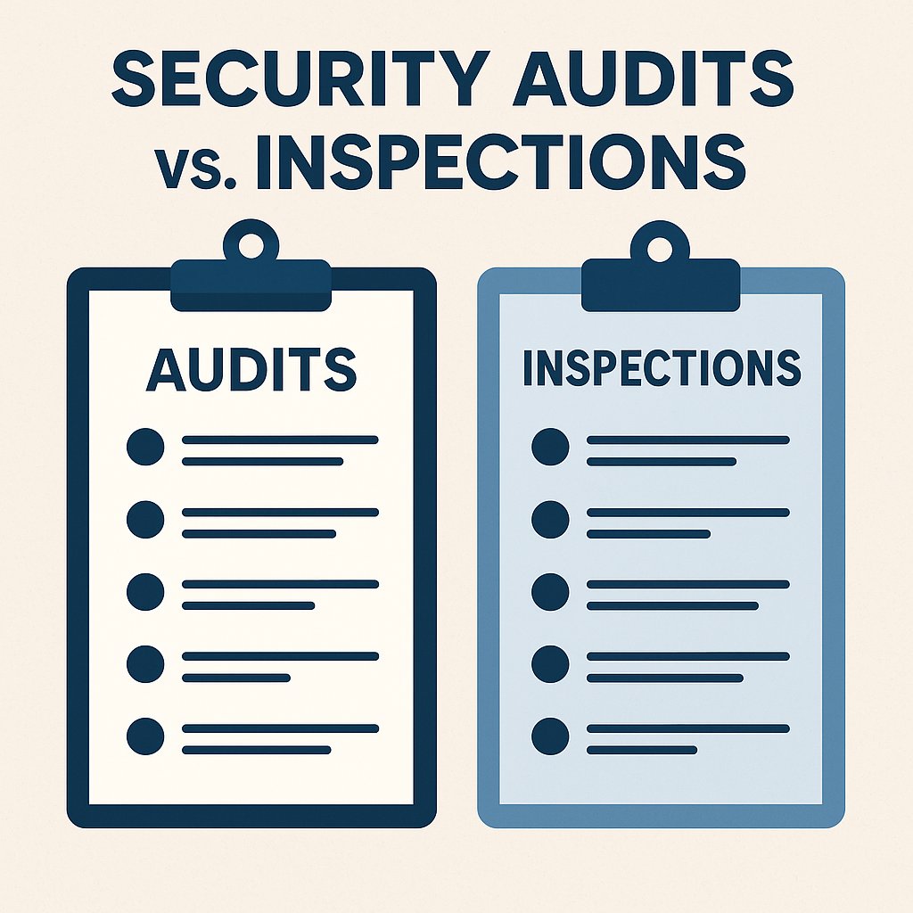 DynamicReact's tweet image. Inspections check if security procedures are followed today. Audits assess whether the entire security program actually works. Daily discipline + long-term evaluation = stronger, smarter protection.
#auditsVSinspections #securitytips #dynamicreactions