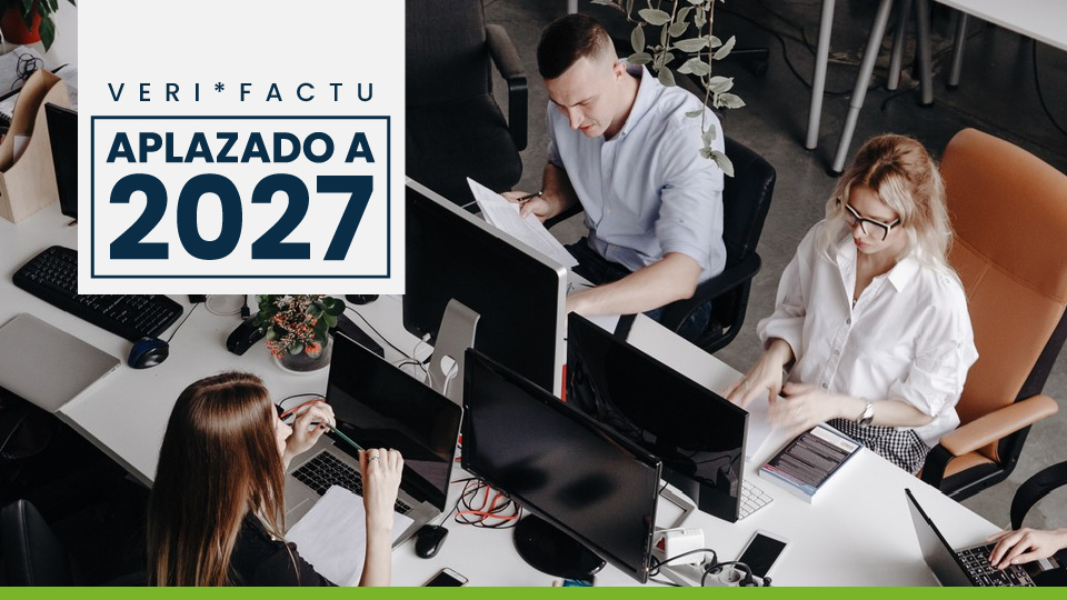 📅 Verifactu se aplaza a 2027 con el Real Decreto-ley 15/2025.

Más tiempo para adaptarse, pero también más motivos para digitalizar desde ya.

Analizamos qué supone este cambio y cómo prepararte.

👉 softwariza3.es/blog/aplazamie…

#Softwariza3 #Verifactu