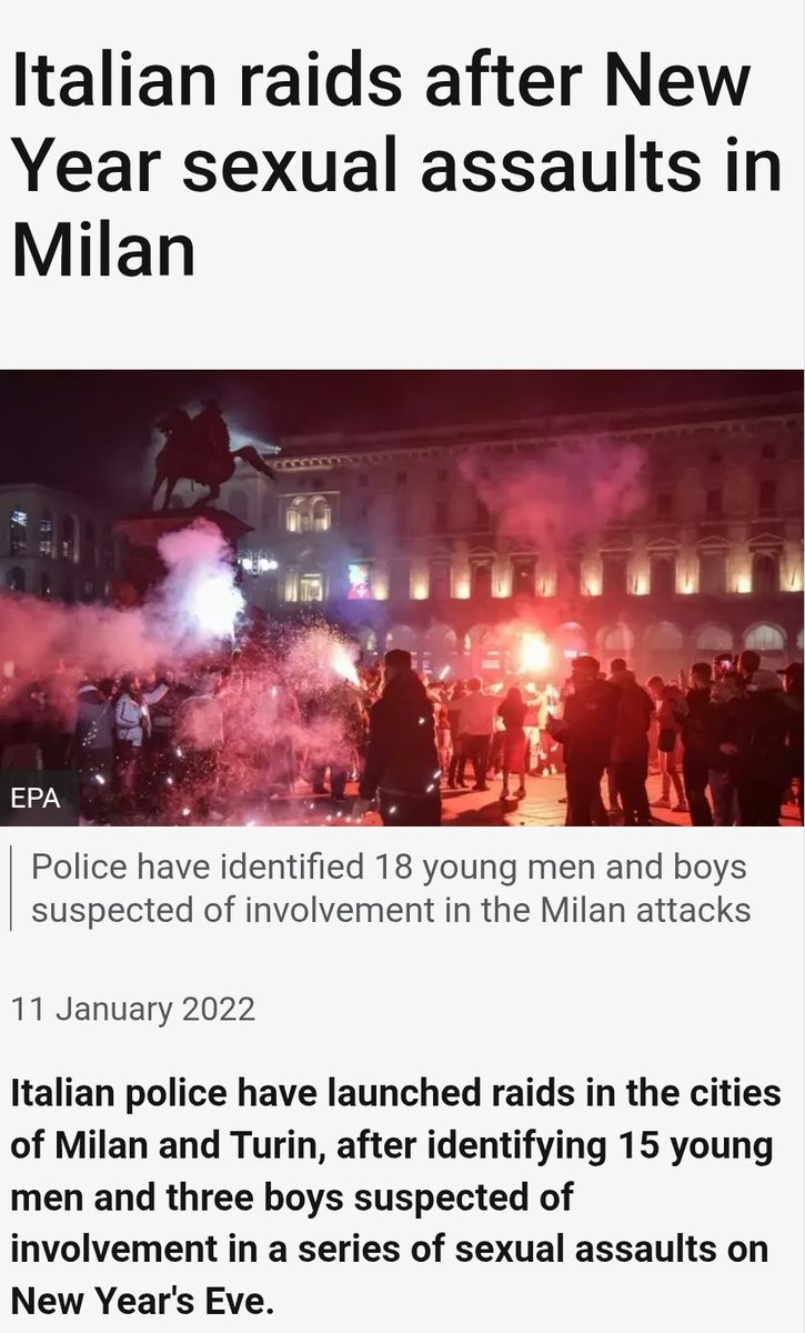 ThatAlexWoman's tweet image. Let me be ABSOLUTELY clear

SOME of these men coming from the Middle East and Maghreb  as illegals are doing so for sex.

They want to leave their countries where women wear Hijabs and Burqas. 

They want sex. Sex with fair haired women. Sex with women who have no morals. Sex…