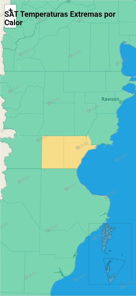 10 DIC ⚠️ #Alertas para hoy:

⛈️ #Tormenta
⚠️ Lluvias intensas
🟨 10-50 mm con ráfagas ≥ 60 km/h
🧊 Granizo

🥵 Temperaturas extremas: #calor ⚠️
🟨 Efecto leve a moderado en la salud

📲 Más info y recomendaciones: smn.gob.ar/alertas