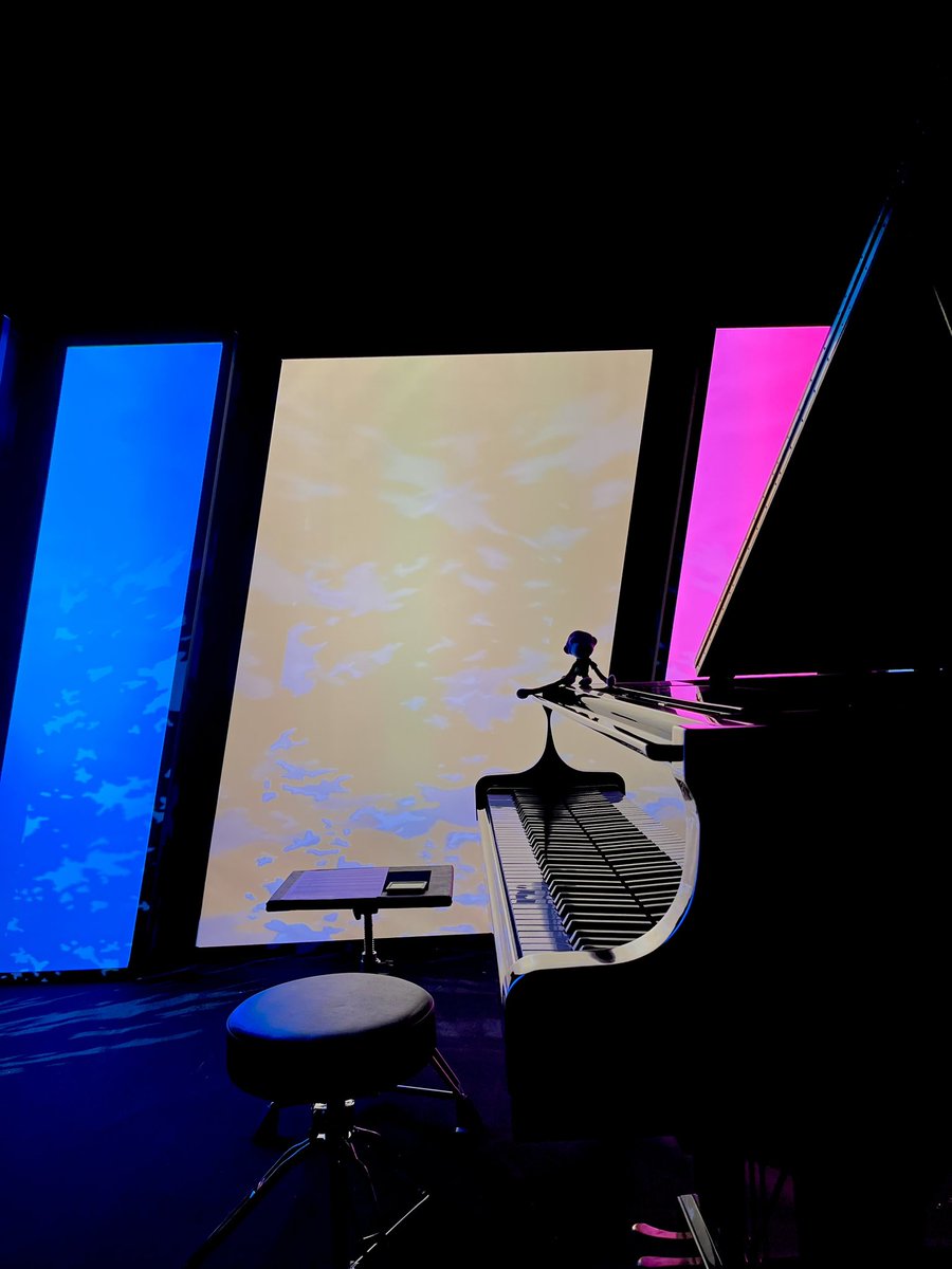 ライブツアーのリハーサルでした🎹🙈 #まらしぃ影奏会