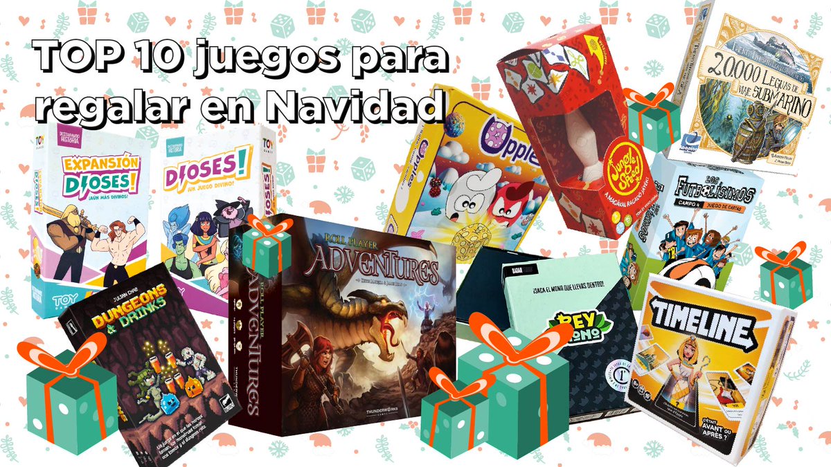 agrpriority's tweet image. TOP Juegos de mesa para Navidad
Si eres de los que disfrutan pasar las noches de Navidad jugando a juegos de mesa, este es tu TOP.
Estos juegos harán que cada reunión se convierta en una noche inolvidable. No hay mejor regalo que compartir momentos únicos con familia y amigos...