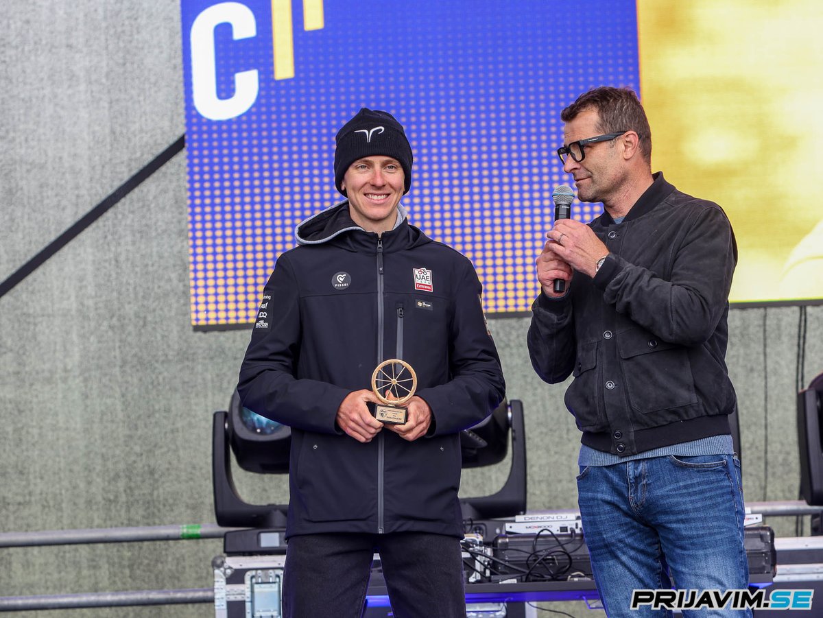 Tadej Pogačar in Janja Garnbret ponovno najboljša športnika leta, najobetavnejši Jakob Omrzel - prijavim.se - via @prijavim_se prijavim.se/index_page/new…