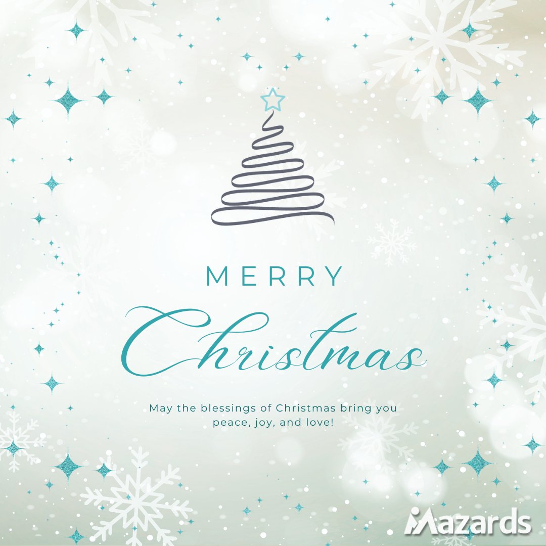 Happy Holidays🎄,

from Mazards.