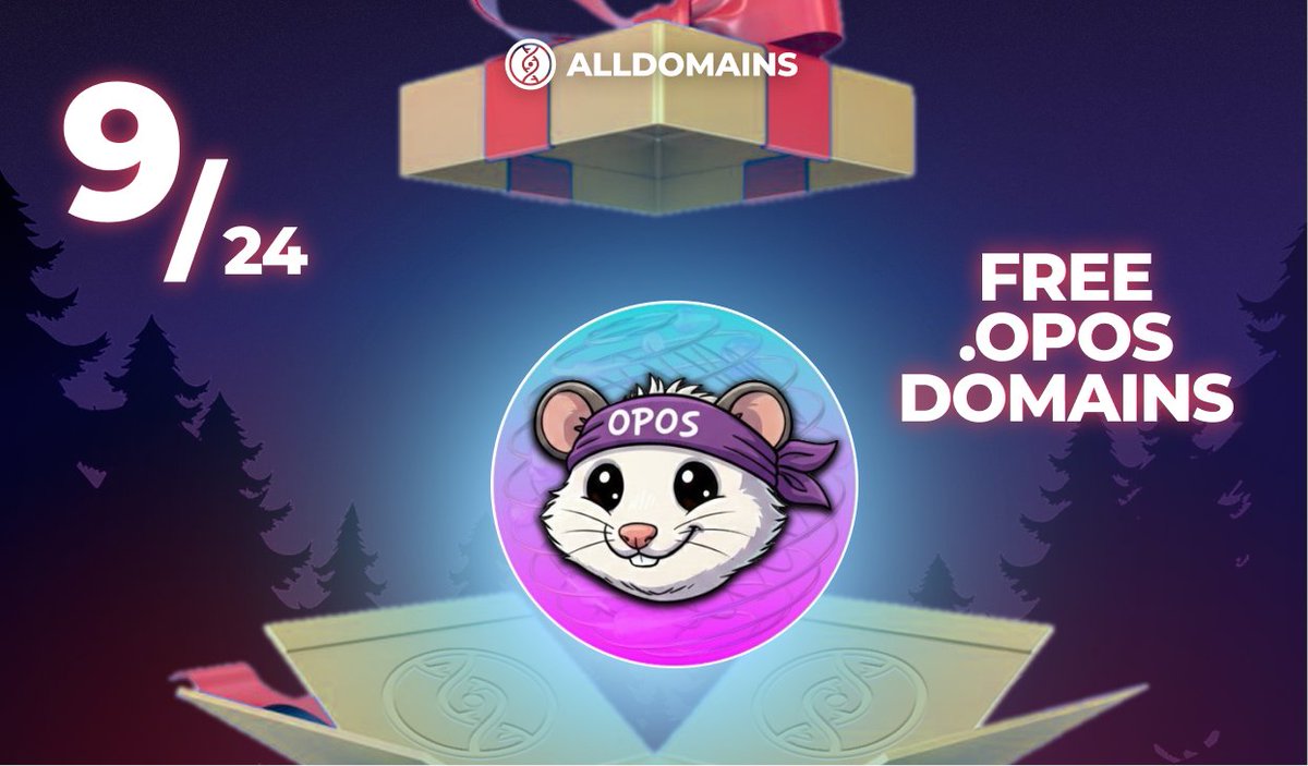 Gm Solana

<a href="/SolanaConf/">Solana Breakpoint 🇦🇪 Abu Dhabi Dec 11-13</a> got us all pumped 👀
Hyped for all the teams building stuff that is actually <a href="/OPOnSOL/">OPOS | Only Possible On Solana</a> 🦾🦾🦾

Like, RT and Tag a friend for one .opos domain name each 🫶