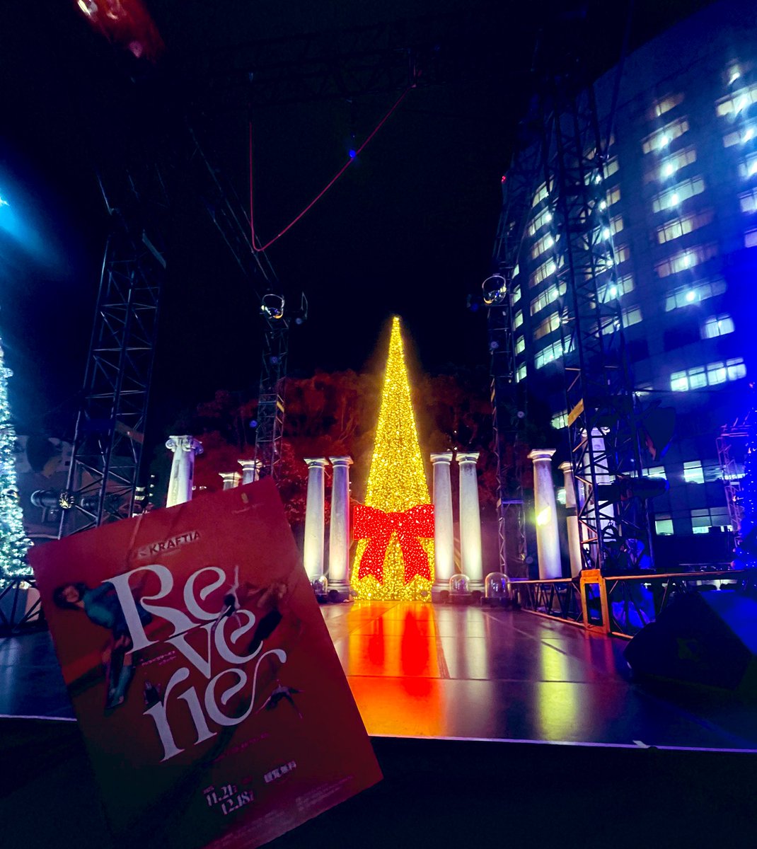 天神のクリスマスサーカスショーきた🎪✨
森田くんの応援に👏