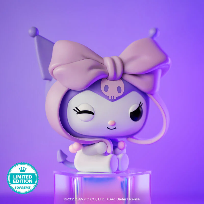 card_astro's tweet photo. Funko POP 🎀 Sanrio Kuromi with Bow #128 Limited Edition 9500 pcs 

Add a touch of kawaii to your collection with this exclusive Sanrio figure. Grab yours now at CardAstro! https://t.co/YbrfSqULTd 

#Funko #FunkoPOP #Sanrio #Kuromi #Collectibles #POPCollectors #ToyCollectors https://t.co/PwRaDp53hg