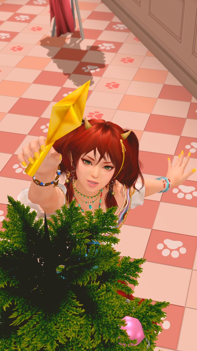 わははっ♪もうすぐ Xmasなのじゃ🎂 #DOAXVV #カンナ #Kanna