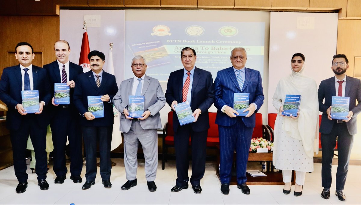 sirajbashirbalo's tweet photo. I had the privilege of speaking at the Book Launch Ceremony of Aryana to Bal at DHA Suffa Uni Karachi.The event brought together distinguished scholars , faculty meme, and students for an insightful discussion on the historical evolution of Bal &amp; its enduring strateg significant. https://t.co/ERArsDfYop