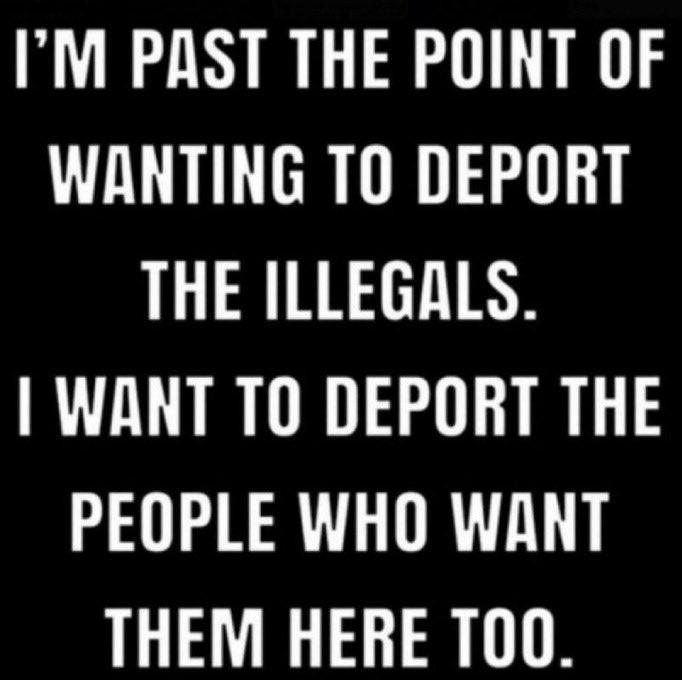 <a href="/RightScopee/">Right Scope 🇺🇸</a> The moment any legal realized they FUCKED-UP and should have taken advantage of the the offer from the US Government of A one way ticket anywhere in the world and $1000, and then re-applied to re-entered the country. Legally.