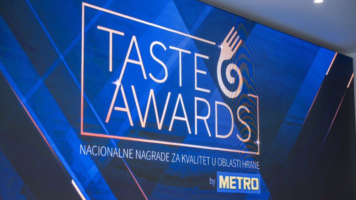 ColorMediaCom's tweet image. Taste Awards 2025 sinoć je u @Privrednakomora proglasio najbolje restorane, chefove i proizvođače u Srbiji. Uz podršku METRO Srbija dodeljeno je više od 20. nagrada koje oblikuju gastronomsku scenu zemlje. Uskoro objavljujemo profile laureata,ostanite uz nas. #TasteAwards2025