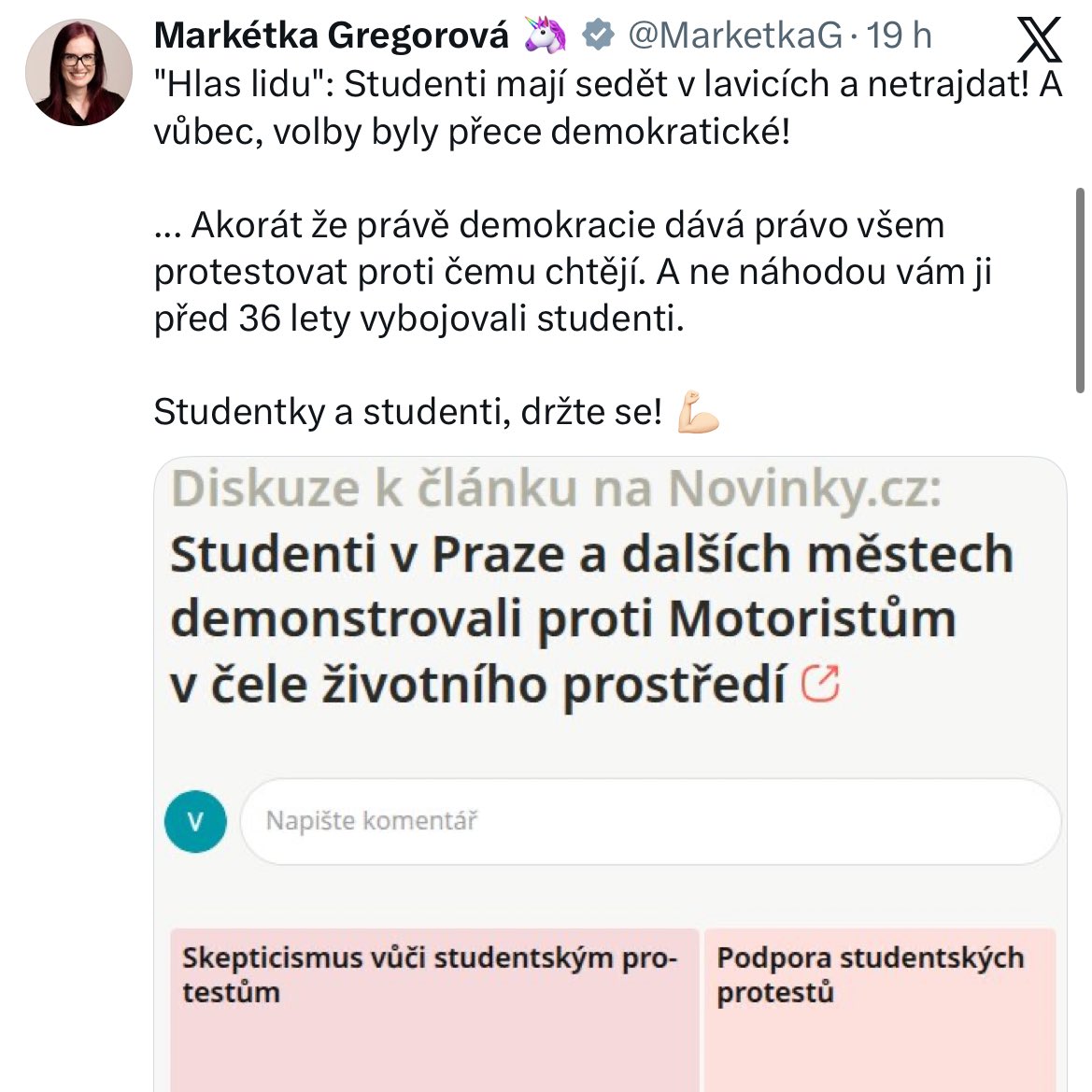 dux_severan's tweet photo. Musim říct, že neni nic děsivějšího než tupá masa, která nedokáže bejt konzistentní ani ve vlastních postojích.

Otázka demokracie je pro ně vyprázdněná fráze, do který si v rámci její ochrany podřaděj cokoliv, co jim umožní perzekuovat názorový oponenty. https://t.co/FPC9K6CUj1