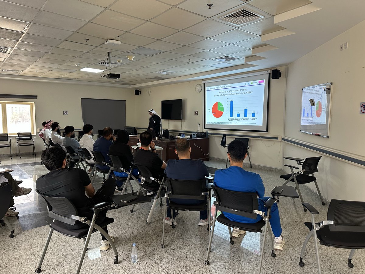 محاضرة اليوم من تقديم د. <a href="/mansourpt/">د. منصور الشهري</a> 
المليئة بالنقاشات و المفاتيح التي تجمع مابين الممارسة الاكلينيكية و الأدلة العلمية المبنية على البراهين لتحقيق افضل النتائج للمرضى 💪🏼

مع كل الشكر و التقدير ..