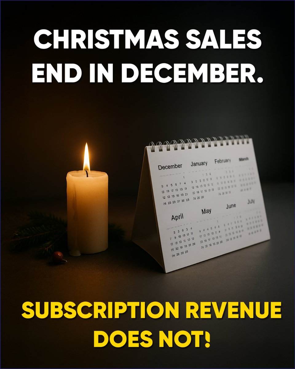 TheYariFlow's tweet photo. The Christmas rush is powerful, but it is temporary.
Subscriptions are not.

Seasonal peaks become predictable, recurring revenue streams.

#YariFlow #RetentionFirst #EcommerceStrategy https://t.co/wJ0DdlrQQI