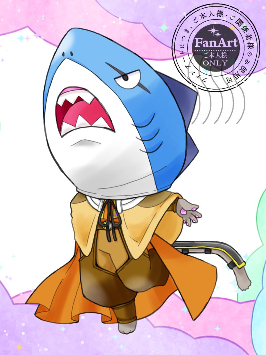 さゆさん(@sayusan0707)ちの🦈！(ねこ？🤔) 逆誕プレ企画、参加して