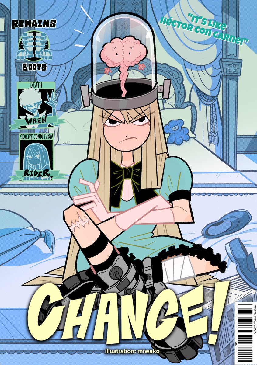 miwako0_0's tweet image. 🧠🎀
#oc 
#カートゥーン