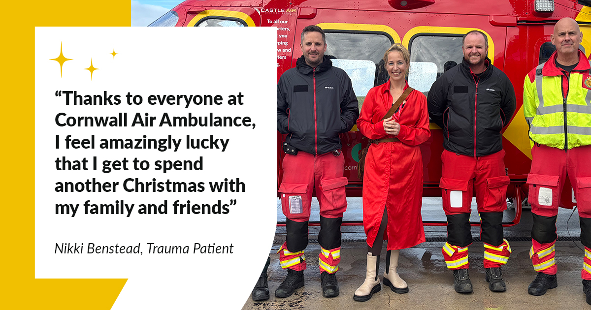 Cornwall Air Ambulance tweet media