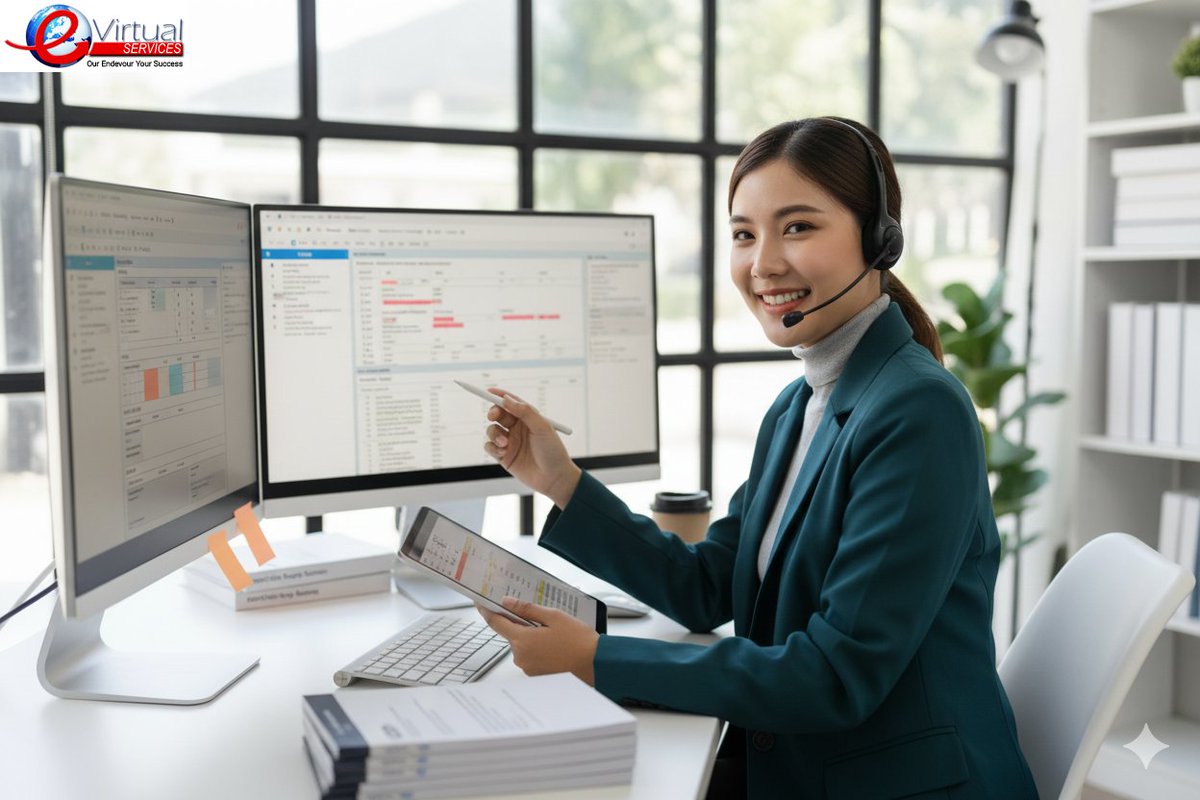 E Virtual Services tweet media