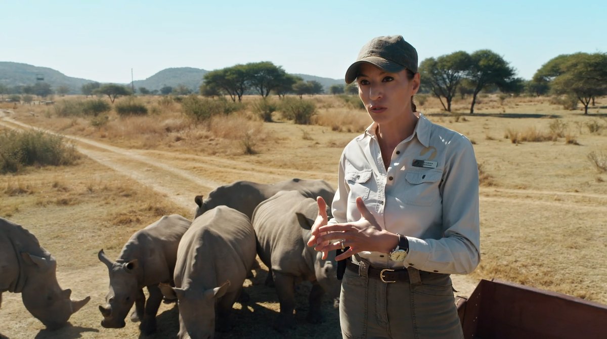 RTVE_Com's tweet photo. 🦏 La 'Dra. Fabiola Jones' se enfrenta al furtivismo que amenaza a los rinocerontes.

🦏 Jueves 11 de diciembre, después de 'La Revuelta' en @La1_tve y @rtveplay.

https://t.co/CmhMwKnSNo https://t.co/KYQSdMzixy