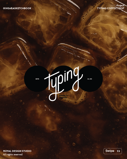 Royaldstudio's tweet image. 📍Typing – Specialty Coffee in Abu Dhabi
From the scent of slow mornings to the sound of quiet typing…
Typing isn’t just a coffee shop — it’s a moment waiting to happen.

✨ Want to order your own branding project? DM us !