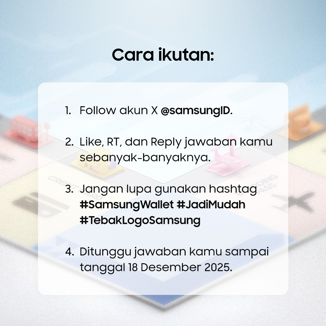 samsungID's tweet image. Ada total Rp500K buat yang tau ini logo Aplikasi apa? 

👀Clue-nya: Aplikasi yang bisa simpan boarding pass, kunci mobil digital, dan kartu membership kamu.

Yang udah tau jawabannya langsung reply sebanyak-banyaknya, ya!