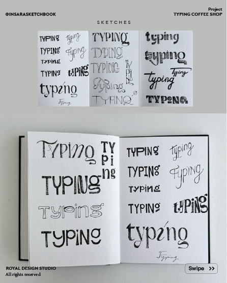 Royaldstudio's tweet image. In this visual story, we share everything:
→ Logo journey
→ Sketches &amp;amp; concept development
→ Packaging design
→ Apron &amp;amp; merch
→ Sticker series
→ Final mockups &amp;amp; touchpoints

We designed a place that feels like a mood, a brew, a moment.