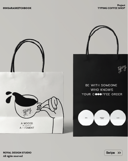 Royaldstudio's tweet image. In this visual story, we share everything:
→ Logo journey
→ Sketches &amp;amp; concept development
→ Packaging design
→ Apron &amp;amp; merch
→ Sticker series
→ Final mockups &amp;amp; touchpoints

We designed a place that feels like a mood, a brew, a moment.