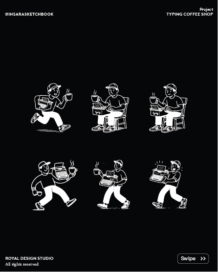 Royaldstudio's tweet image. 📍 تايبينق – مقهى مختص في أبوظبي
تايبينق ليس مجرد مقهى، بل لحظة تنتظر أن تُعاش.

☕ صُمم للكتّاب والمبدعين والحالمين، تايبينق يجسد جمال التوقّف في عالم لا يتوقف.
هويتنا البصرية مستوحاة من ثلاث نقاط الكتابة (…) — رمز الانتظار، والخيال، والبدايات الجديدة.