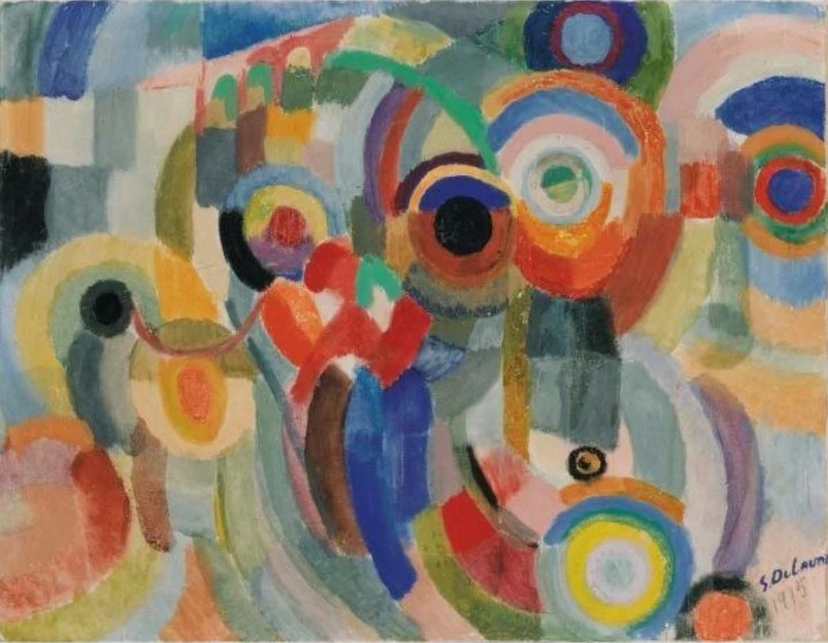 Sonia Delaunay
Le marché au Minho (1915)